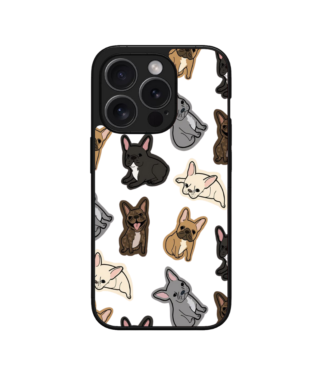 Dog Collage Custom Glossy Metal Bumper Case
