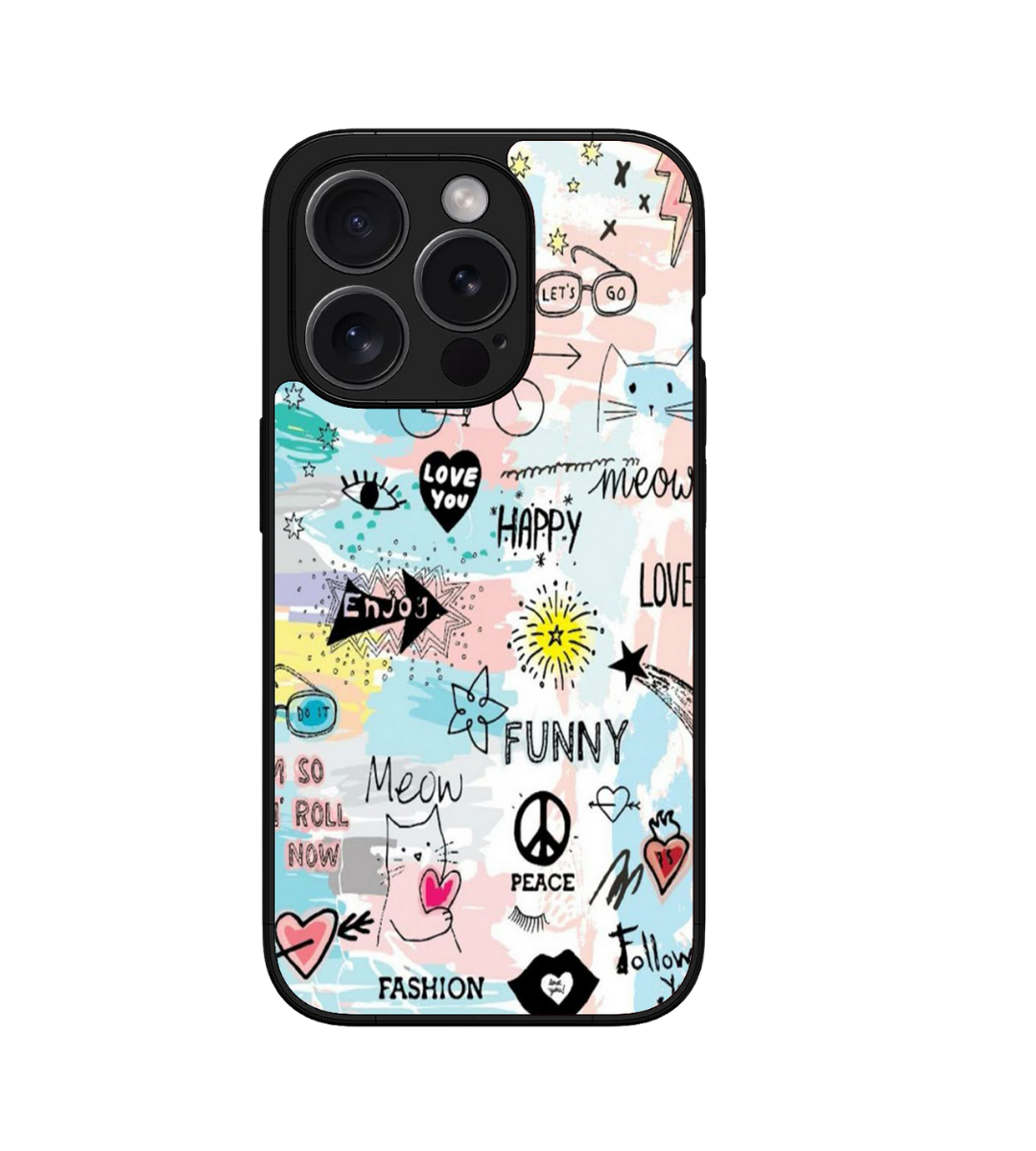 Fashion Custom Glossy Metal Bumper Case