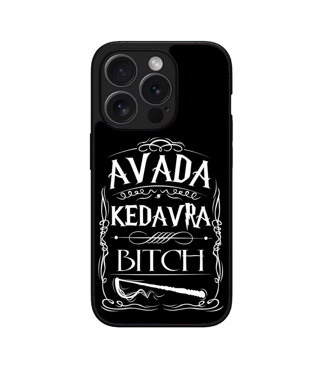 Harry Potter Avada Kedavra Custom Glossy Metal Bumper Case