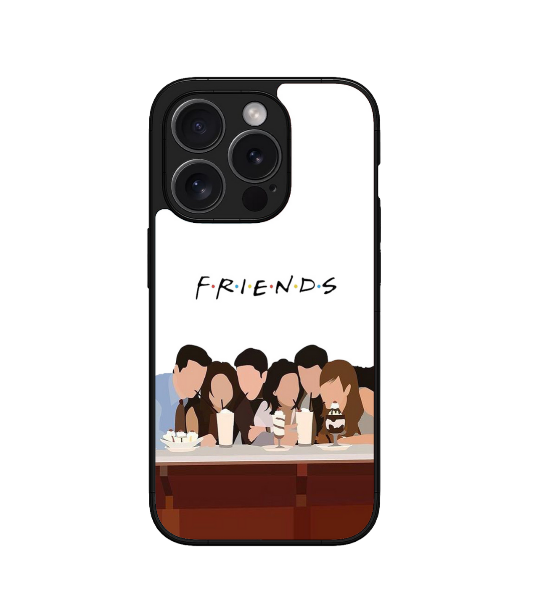 Friends TV Show Custom Glossy Metal Bumper Case