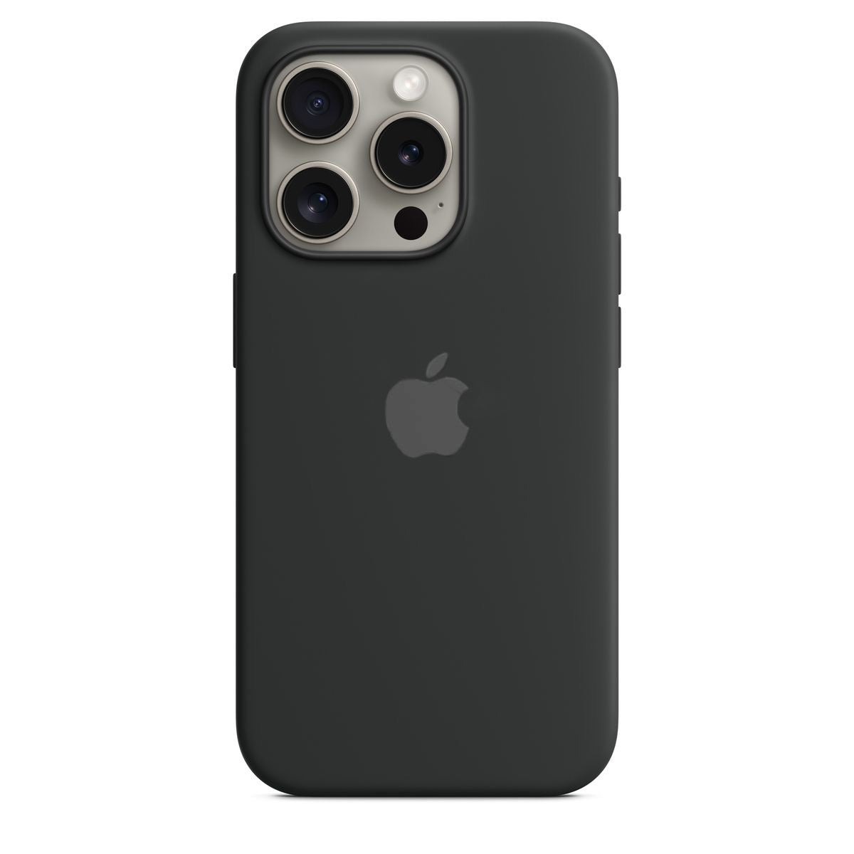 iPhone Liquid Silicone Logo Case (Black)