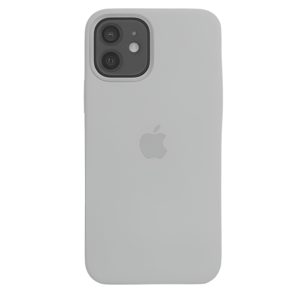 iPhone Liquid Silicone Logo Case (Gray)