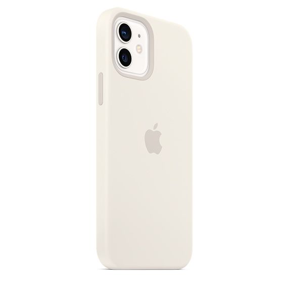 iPhone Liquid Silicone Logo Case (Cream)