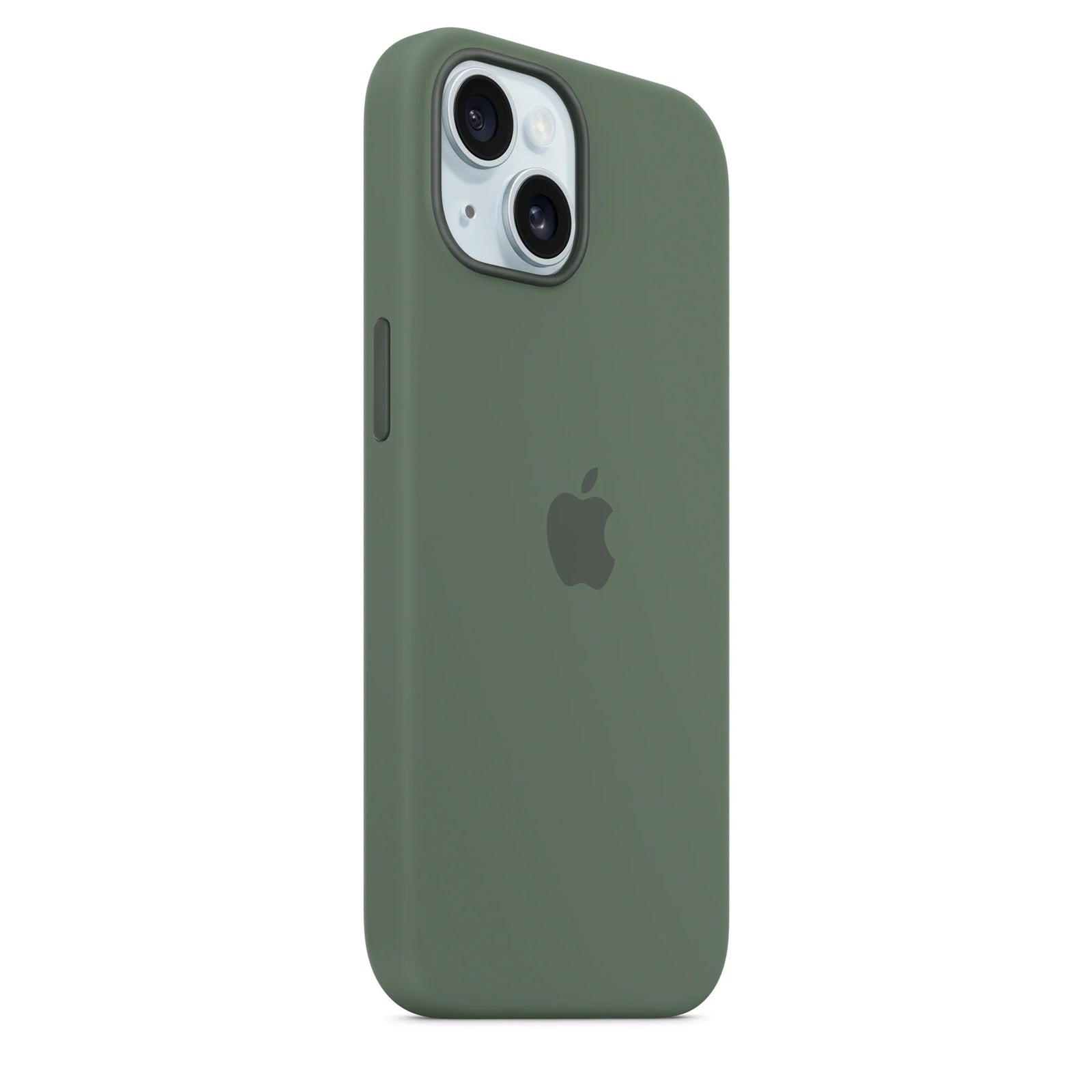 iPhone Liquid Silicone Logo Case (Pine Green)