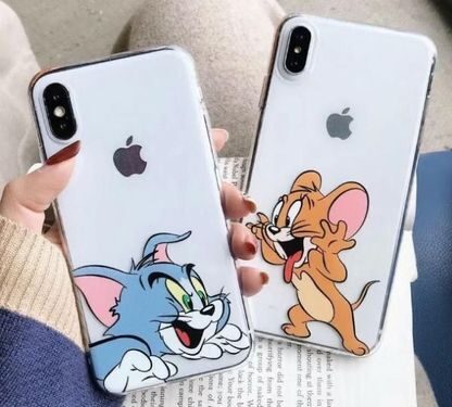 Tom & Jerry Transparent Custom Slim Soft Cases