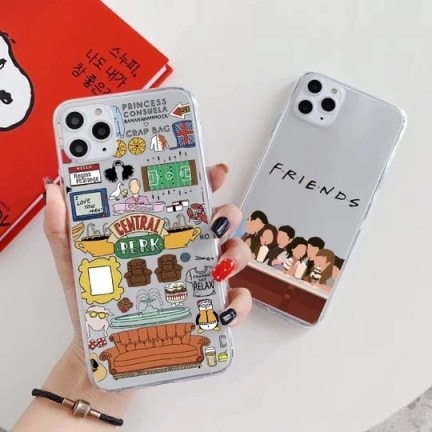 TV Show Friends Transparent Custom Slim Soft Cases