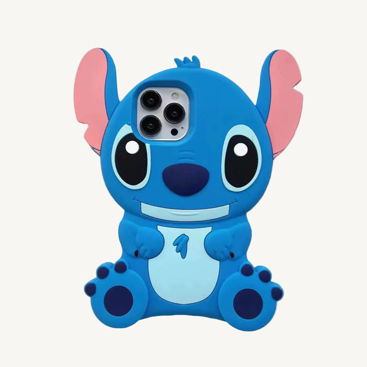 3D New Stitch Plus Kawaii Trending Shockproof Rubber Silicone iPhone Pre-Order Case