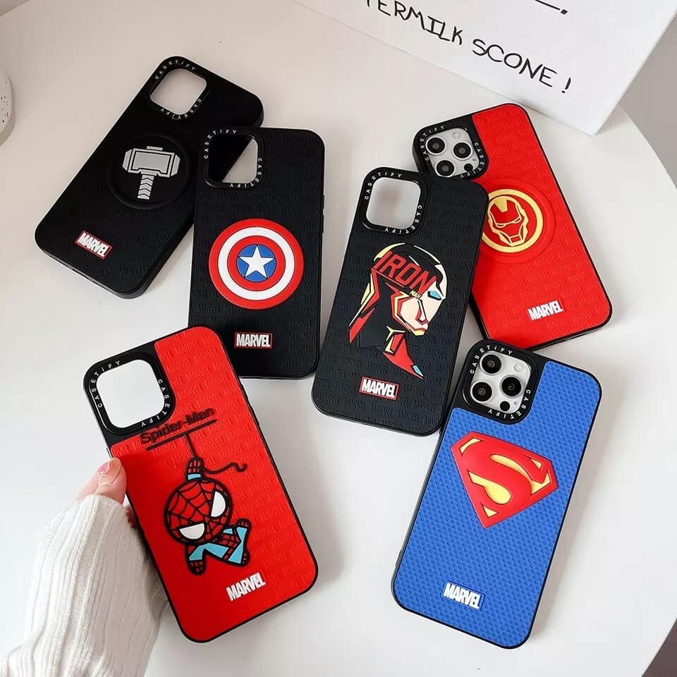 Marvel Super Heroes Casetify Brand Luxury Case – ATCASA Marvel Super Heroes Casetify Brand Luxury Case – ATCASA