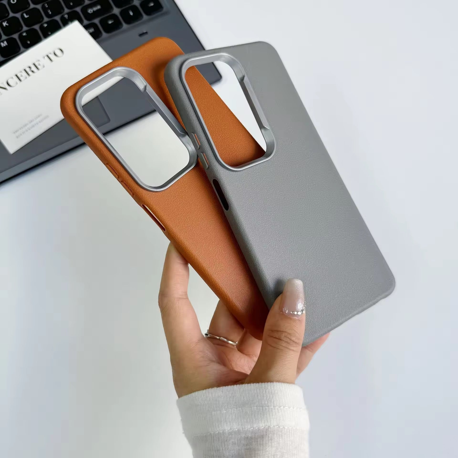 Ultra Thin Leather Soft Silicone Samsung S & A Series Soft Case
