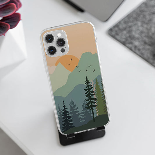 Sunset Skyline Custom Slim Soft Cases