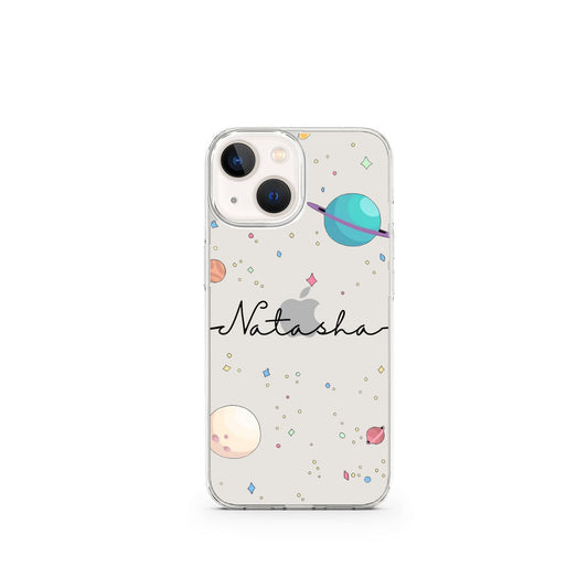 Solar Planets Name Initial Custom Slim Soft Cases