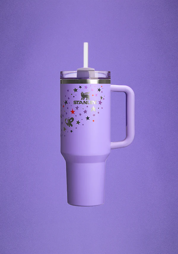 The Quencher H2.0 Tumbler 40 OZ Pre-Order With Lid & Straw (Superstar - Limited Edition)