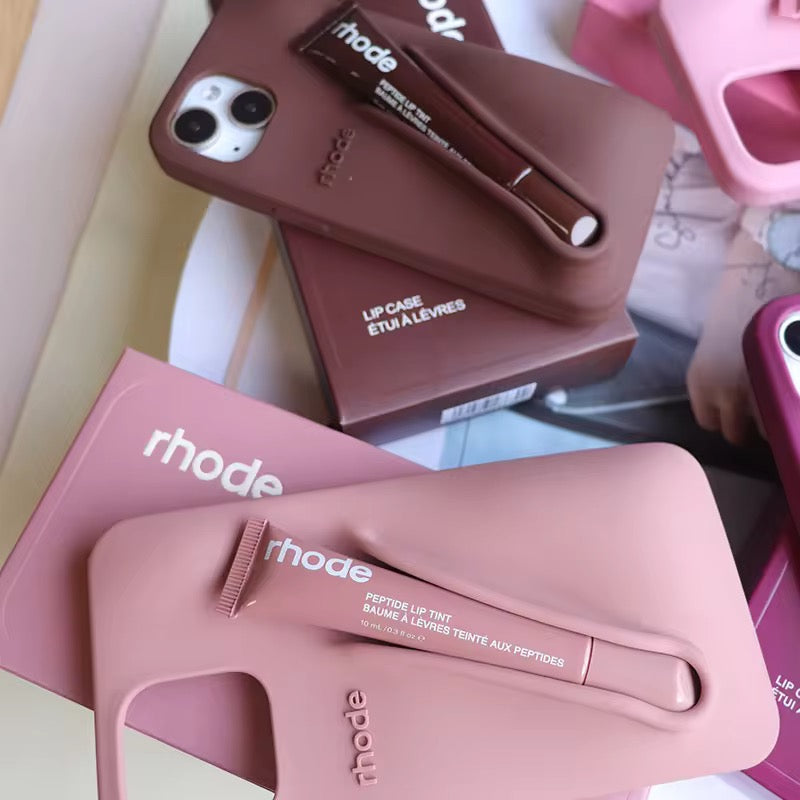 3D Lip Gloss Luxury Rubber Pre-Order Silicone iPhone Case