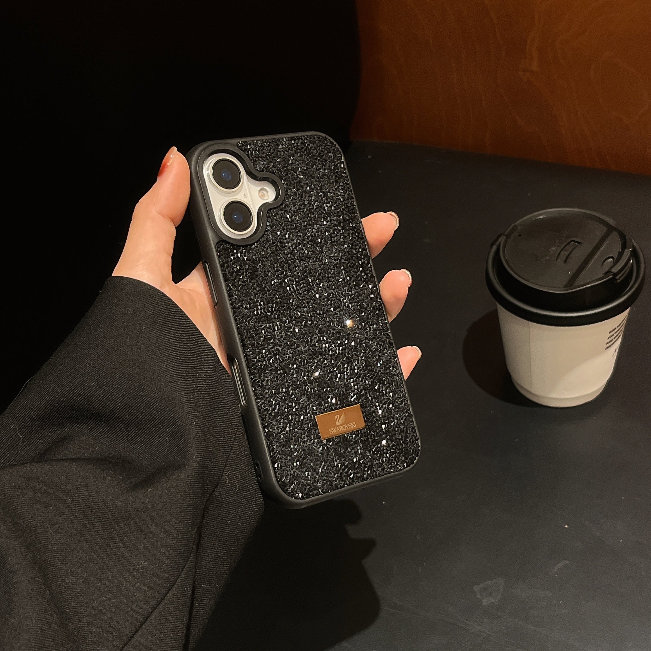Premium Luxury Branded Rhinestone Diamond Glitter iPhone Samsung Silicone Case