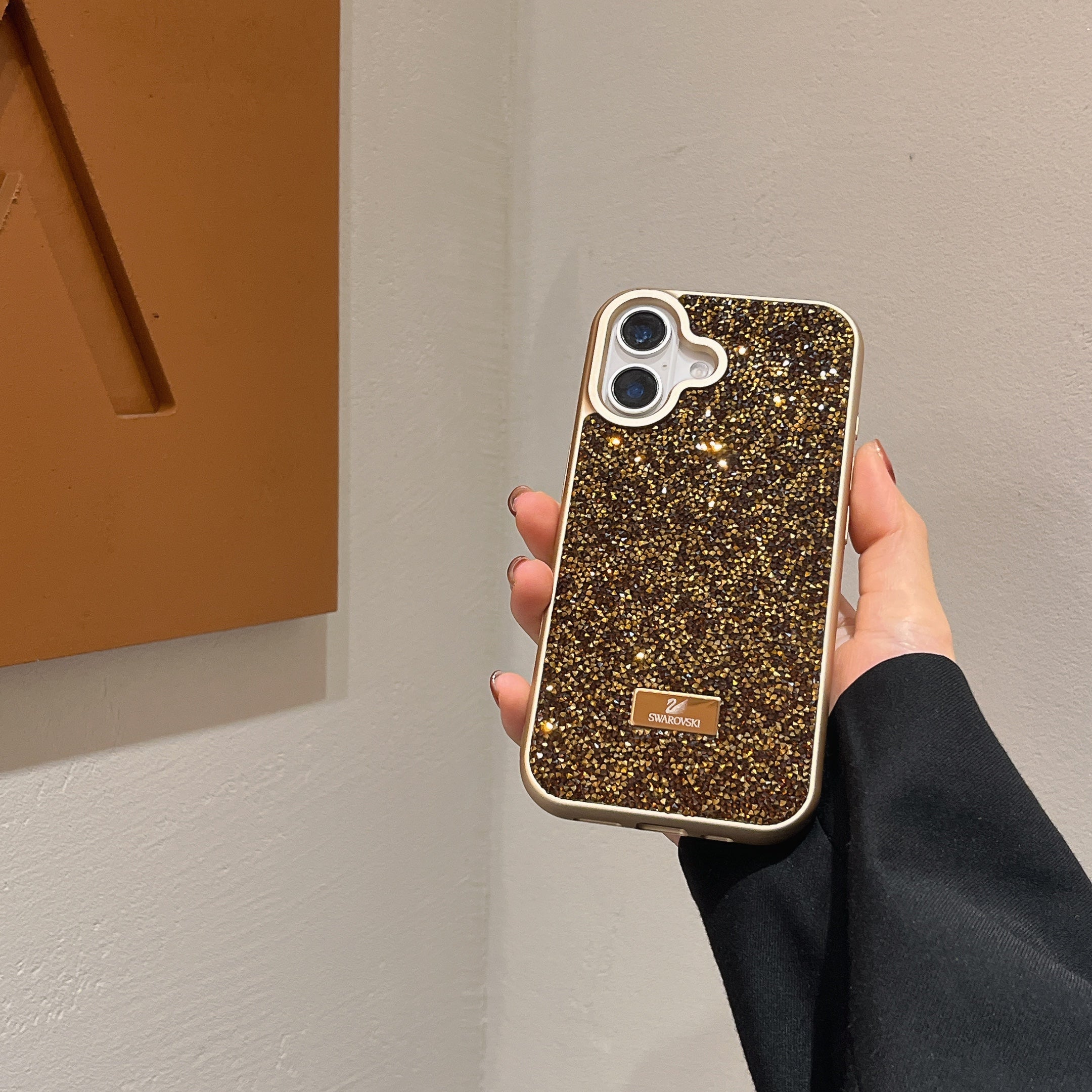 Premium Luxury Branded Rhinestone Diamond Glitter iPhone Samsung Silicone Case