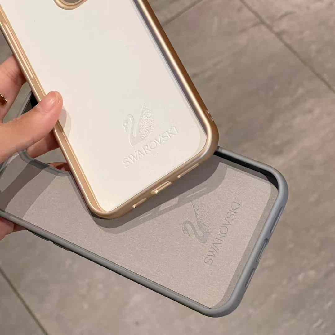 Premium Luxury Branded Rhinestone Diamond Glitter iPhone Samsung Silicone Case