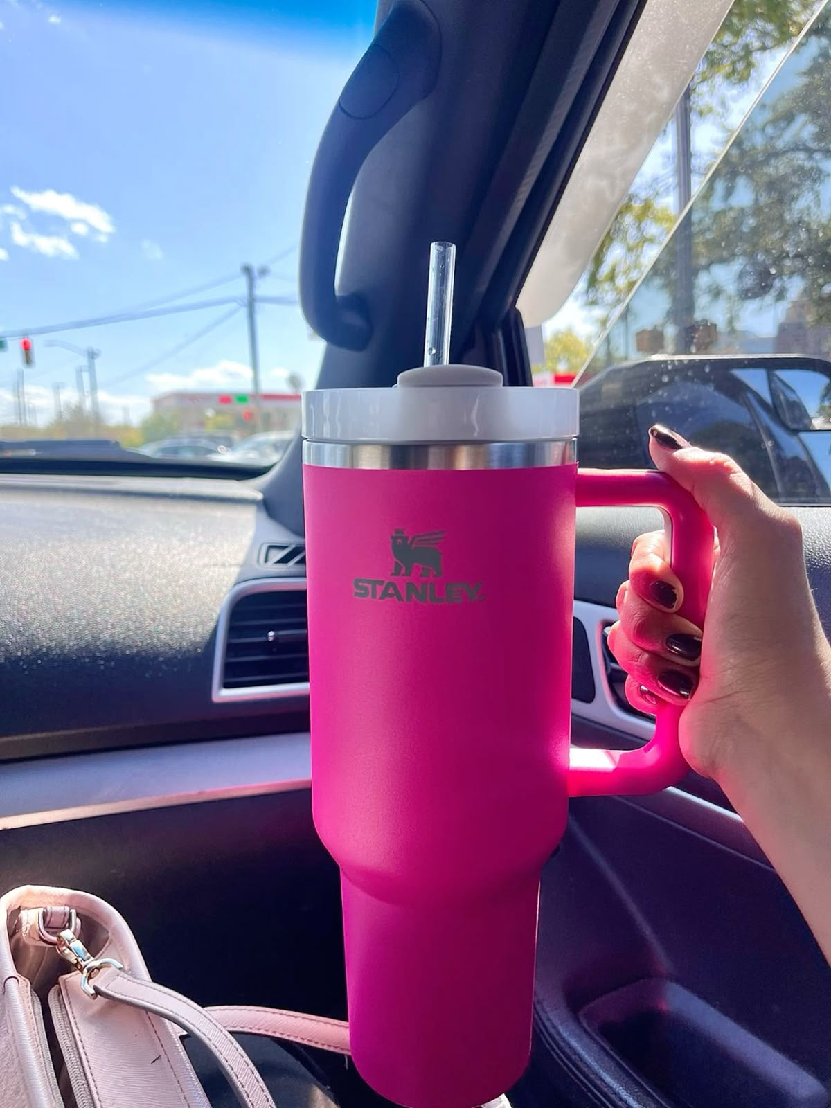 The Quencher H2.0 Tumbler 40 OZ Pre-Order With Lid & Straw (Fuschia Pink)
