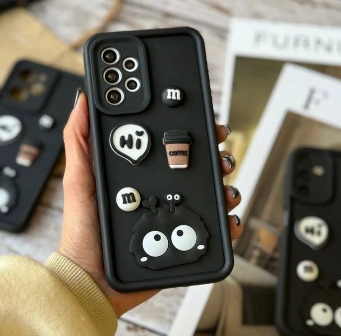 3D Coffee Lover Samsung Silicone Case