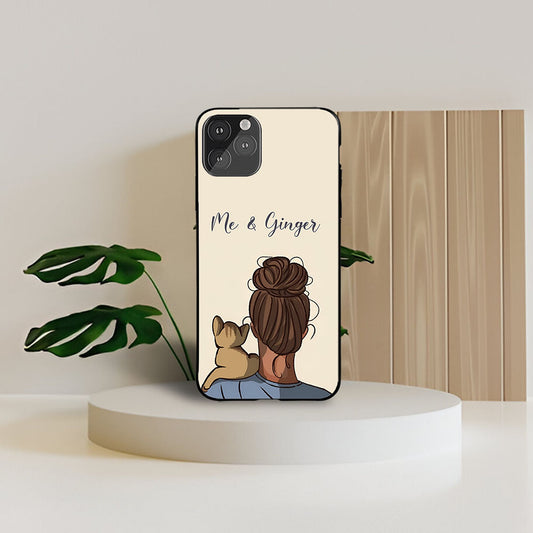 Ginger Moments Together Custom Glossy Metal Bumper Case