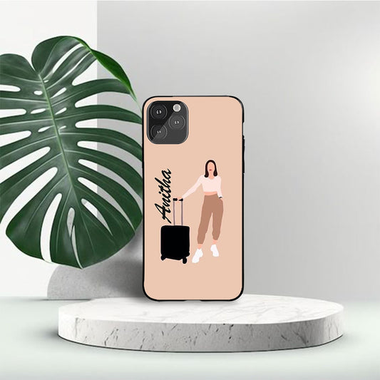 What A Trip Custom Glossy Metal Bumper Case