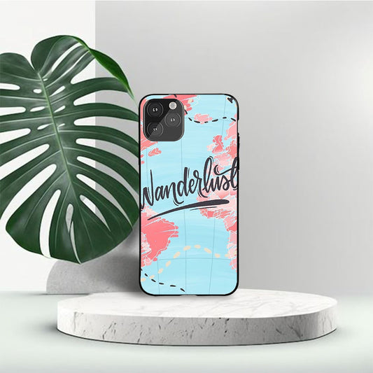 Wanderlust Custom Glossy Metal Bumper Case