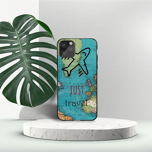 Just Travel Custom Glossy Metal Bumper Case