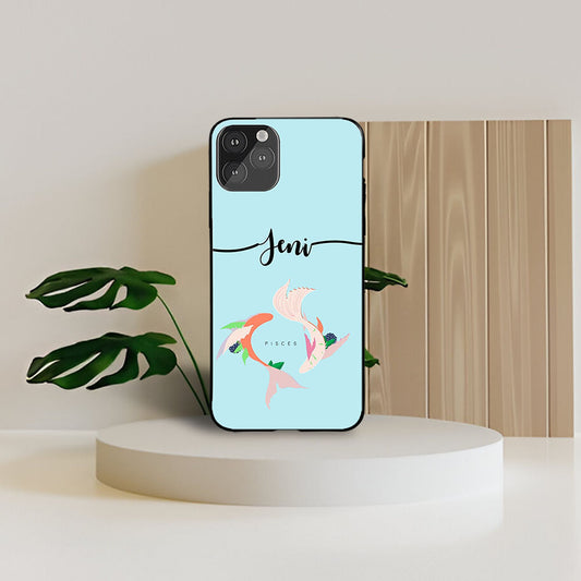 Pisces Zodiac Custom Glossy Metal Bumper Case