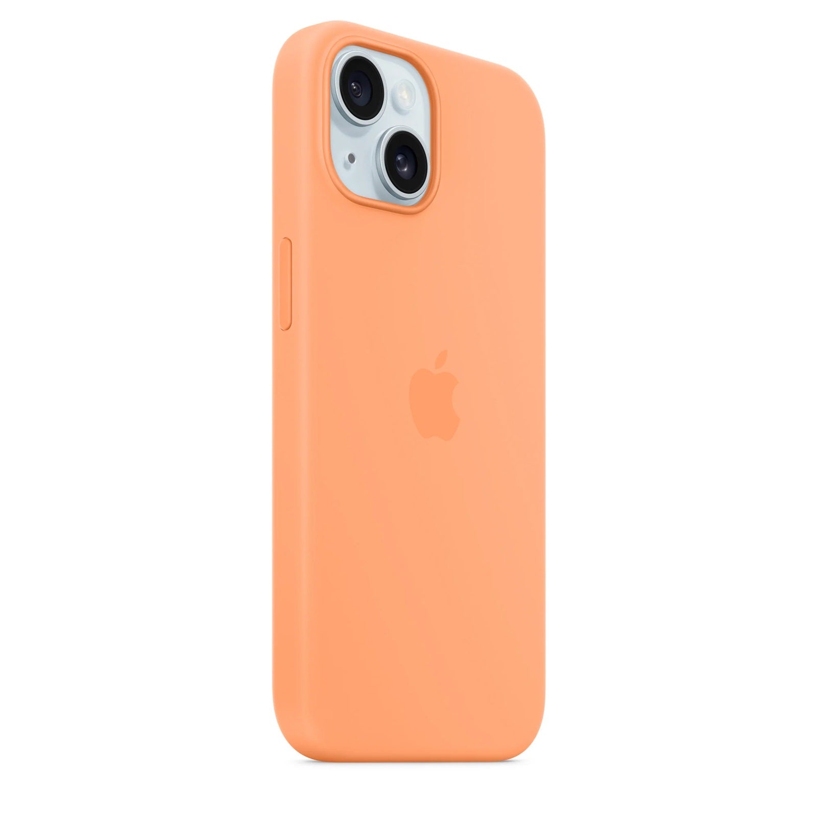 iPhone Liquid Silicone Logo Case (Orange Sorbet)