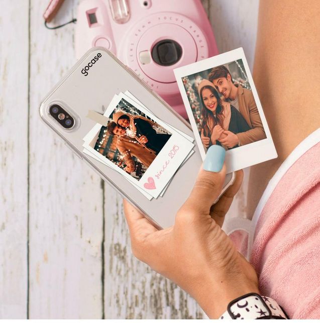 Poloroid Soft Transparent Custom Slim Soft Cases