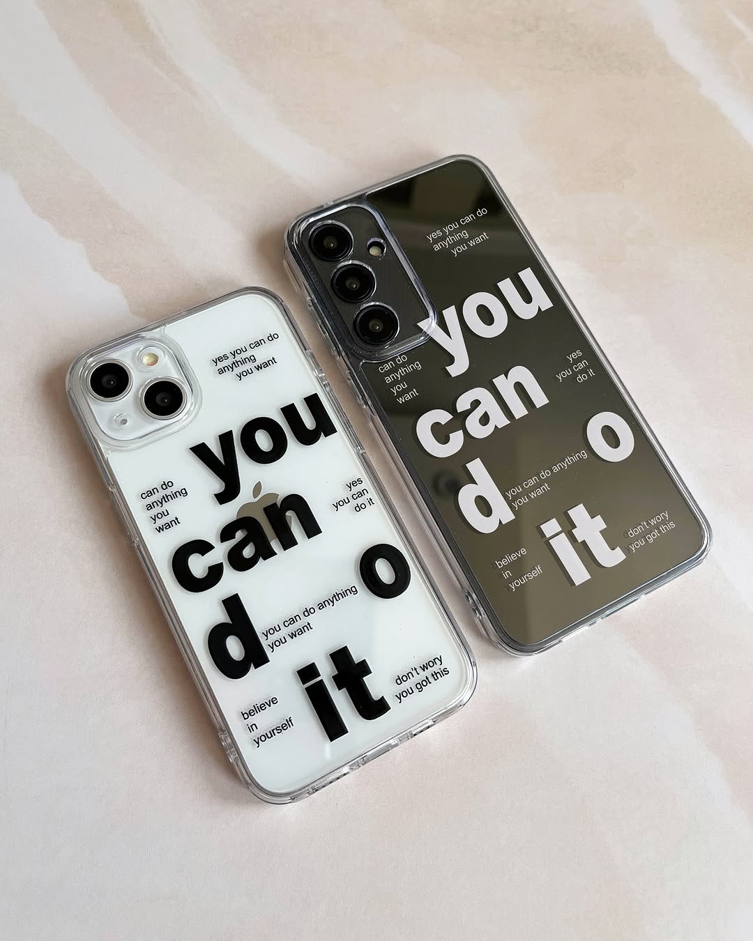 Positive Affirmation Custom Slim Soft Cases