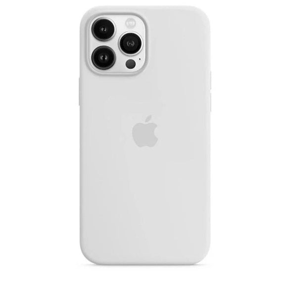 iPhone Liquid Silicone Logo Case (Stone Gray)