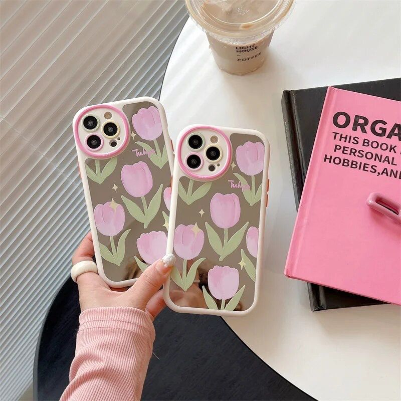 Tulip Mirror iPhone Silicone Soft Case