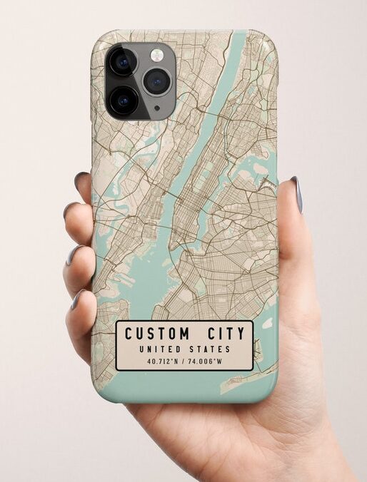 Memory Map Custom Slim  Soft Cases