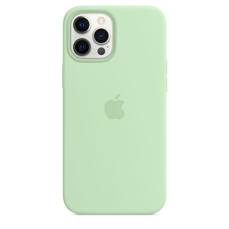 iPhone Liquid Silicone Logo Case (Pistachio)