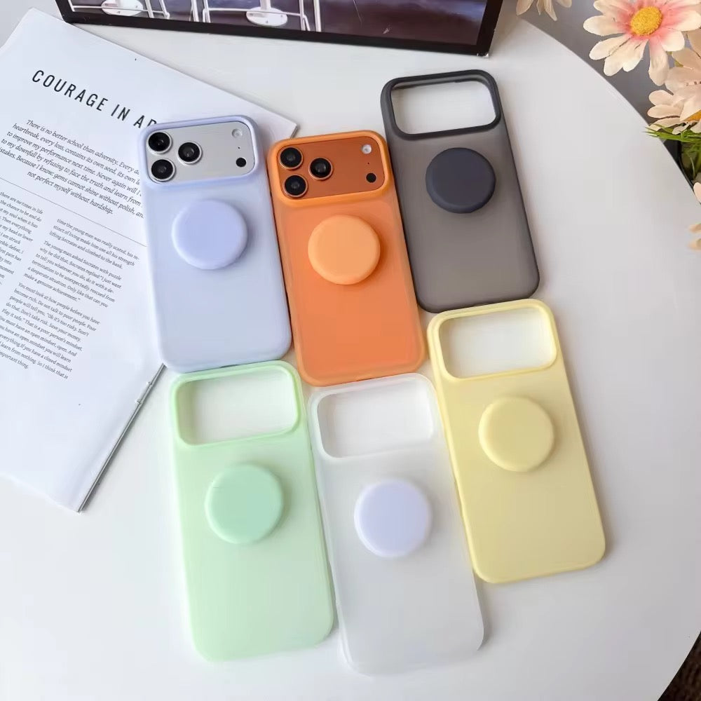 Ultra Thin Translucent Silicone iPhone Phone Holder Pre-Order Soft Case