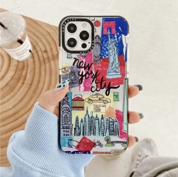 Top Cities Impact Soft Case For iPhone 11 12 12Pro 12ProMax XR