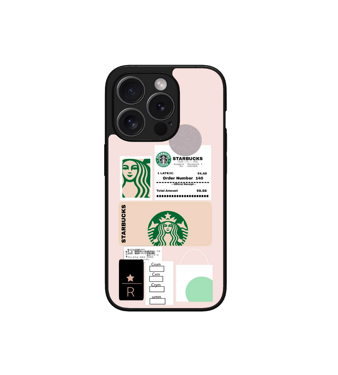 Starbuck Custom Glossy Metal Bumper Case