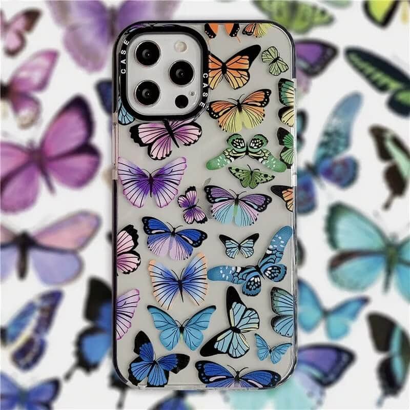 Butterfly Impact Case For iPhone 12 12Pro 12ProMax XR