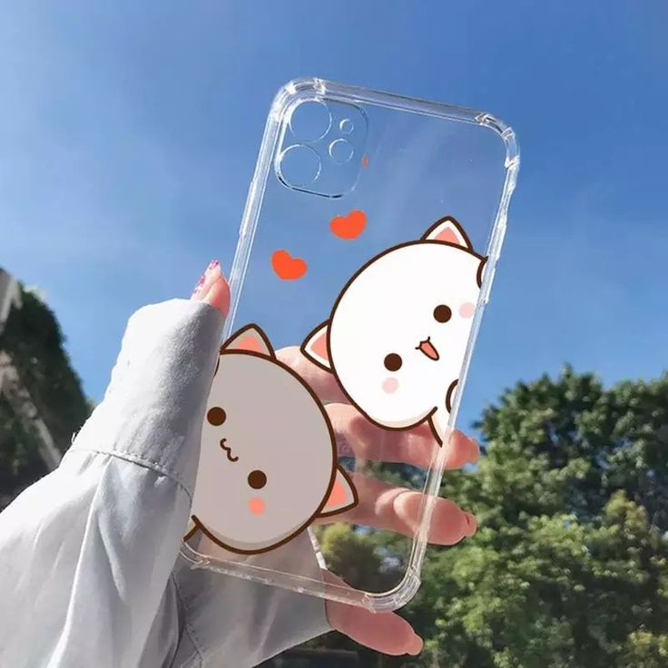 Cute Kitties Transparent Custom Slim Soft Cases