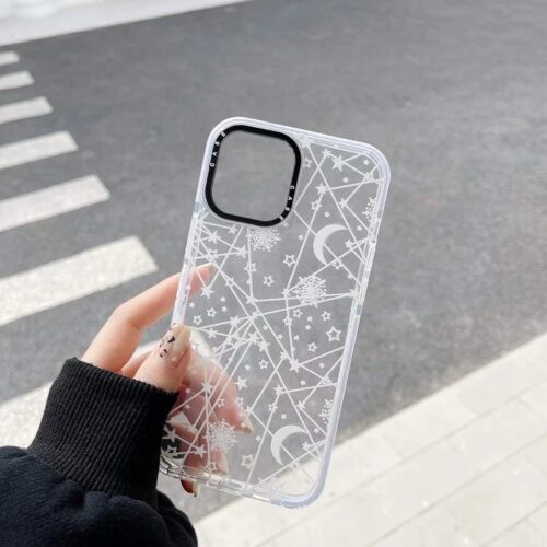 Moon Constellation Impact Soft Case For iPhone 11 12 12Pro 12ProMax