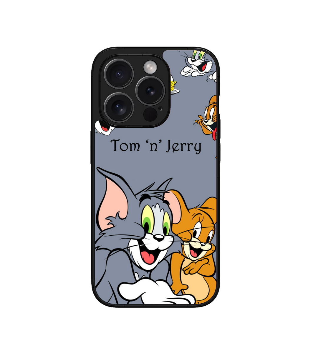 Tom & Jerry Custom Glossy Metal Bumper Case