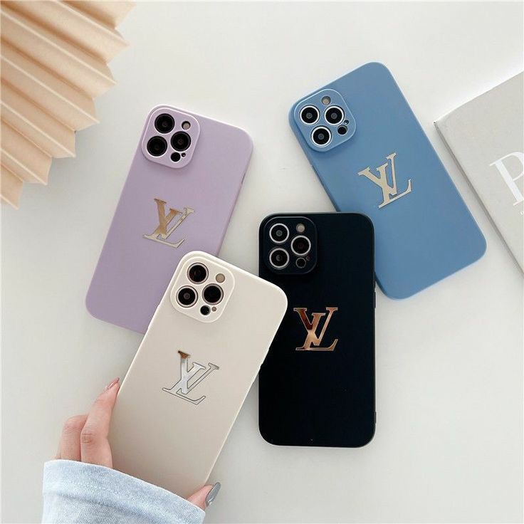 LV Square iPhone  Soft Silicone Phone Case Cover For iPhone 11 12 12Pro 12ProMax 13 13Pro 13ProMax