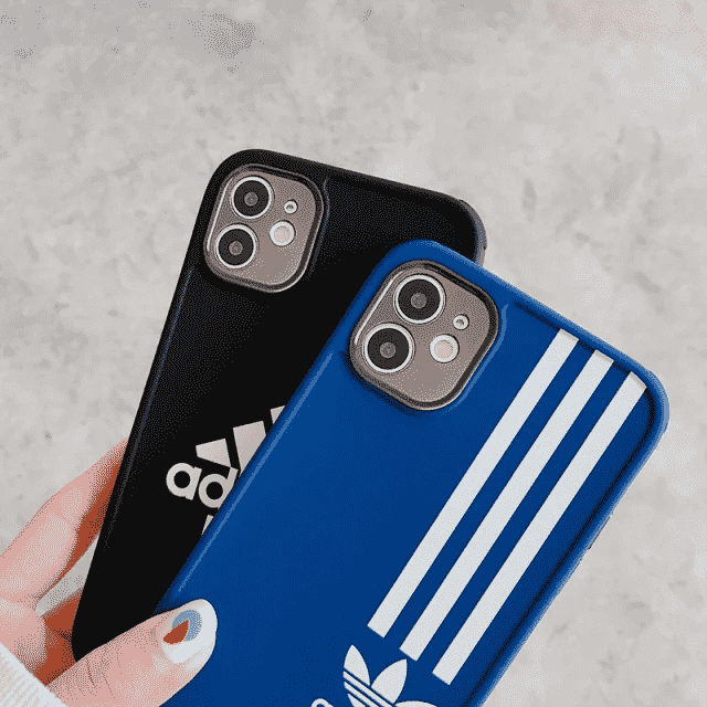 Blue/Black iPhone Sport Rubber Soft Phone Case Cover For iPhone 11 12 12Pro 12ProMax 13 13Pro 13ProMax