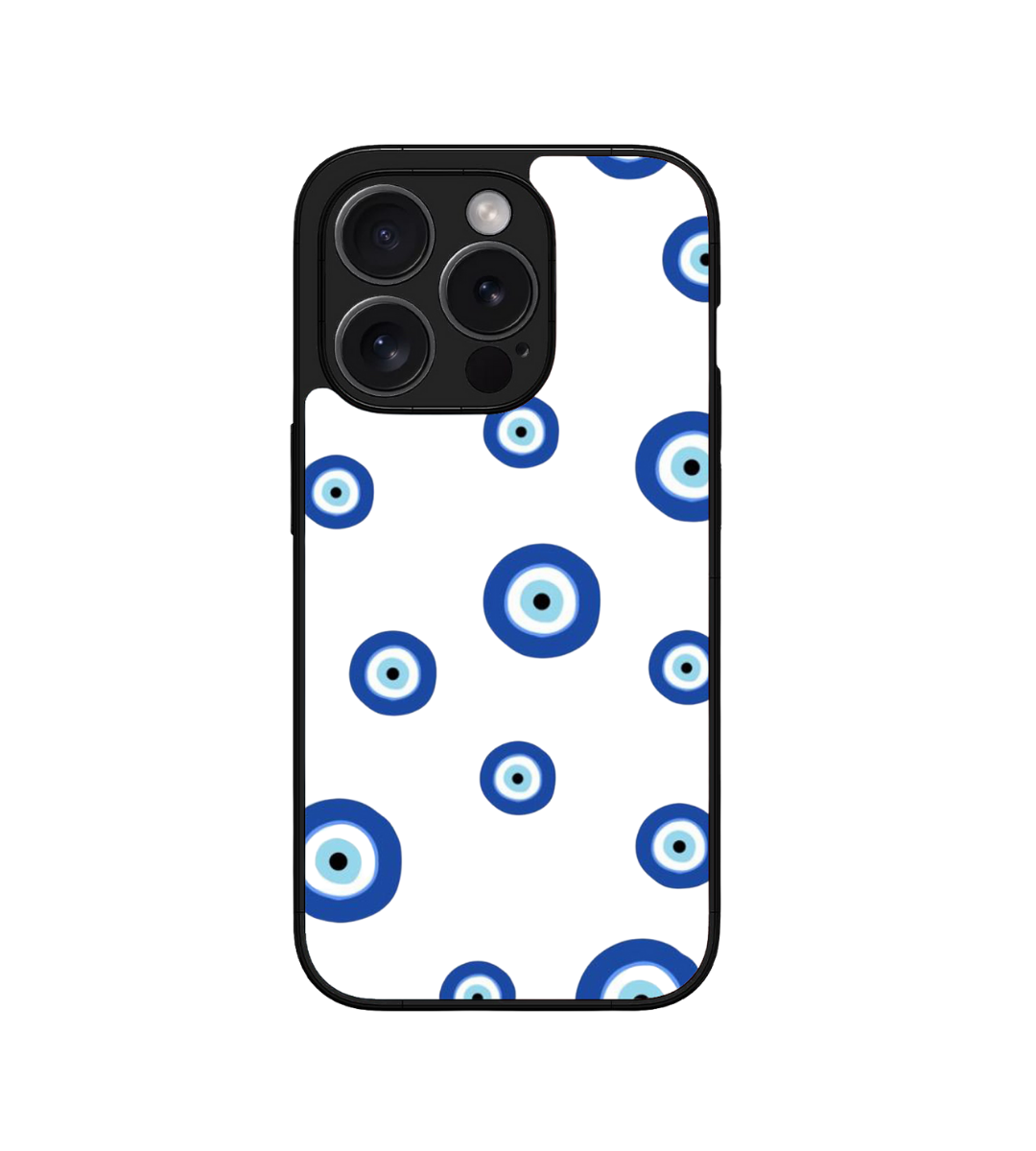 Evil Eye  Custom Glossy Metal Bumper Case