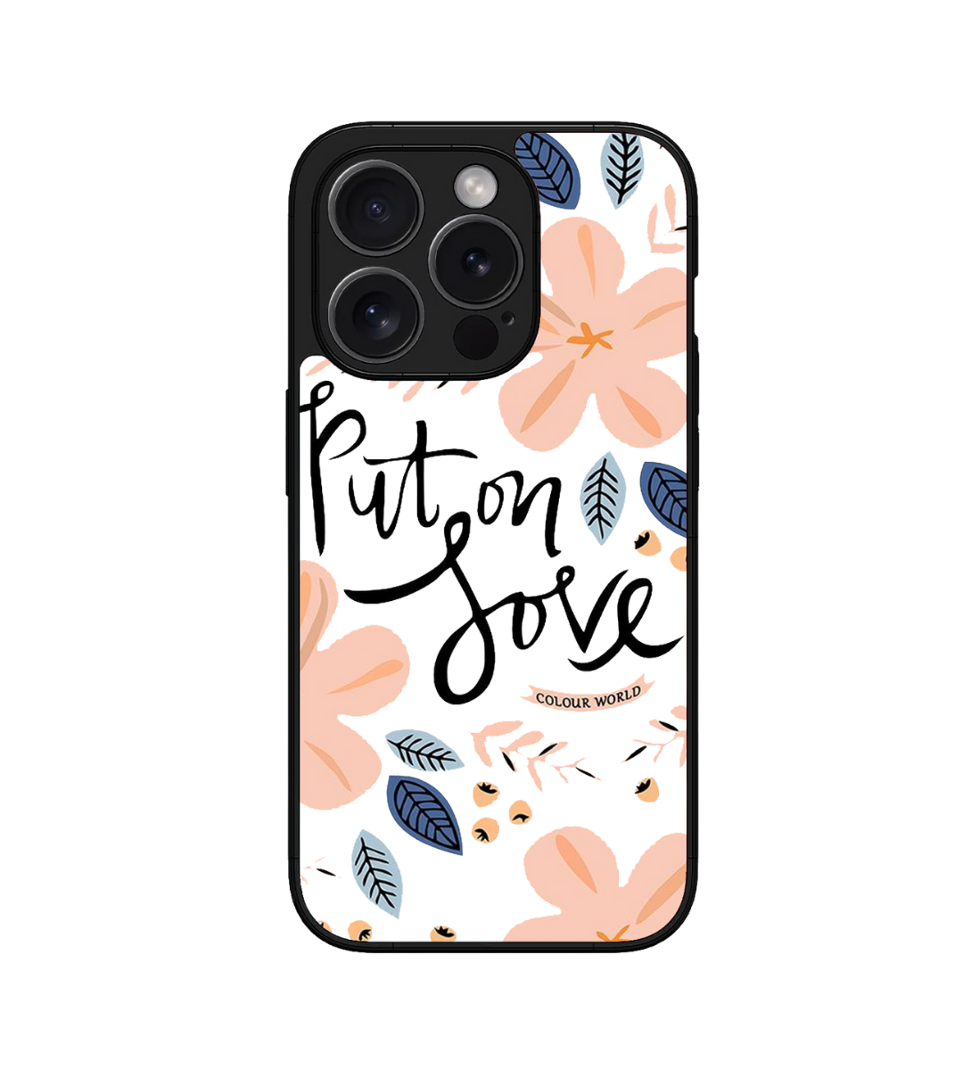 Color World Custom Glossy Metal Bumper Case