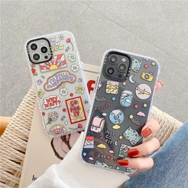 Dream Big Adventure Blooming Impact Case For iPhone 11 12 12Pro 12ProMax