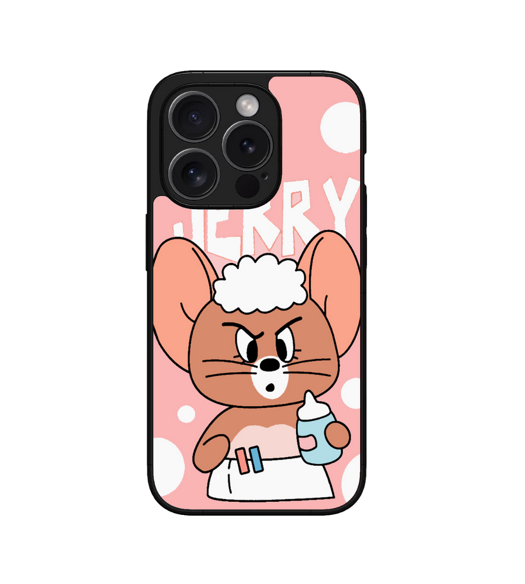 Cute Jerry Baby Custom Glossy Metal Bumper Case