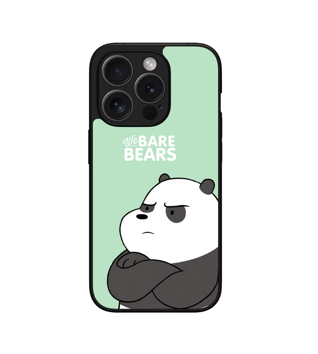 Angry Bears Custom Glossy Metal Bumper Case