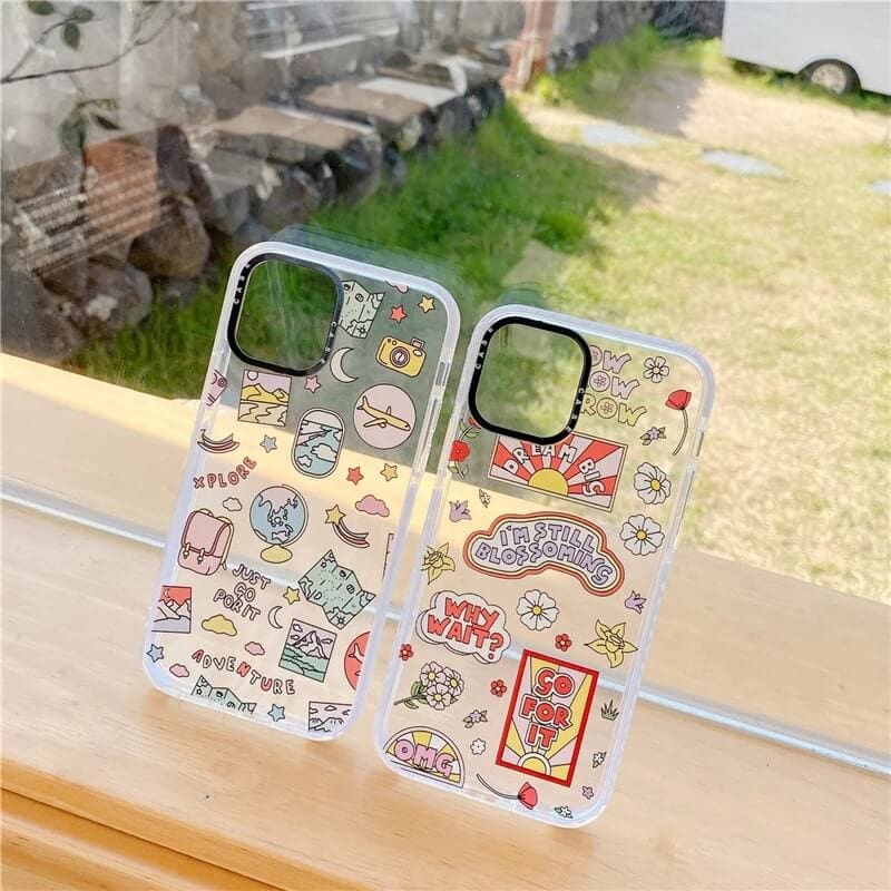 Dream Big Adventure Blooming Impact Case For iPhone 11 12 12Pro 12ProMax