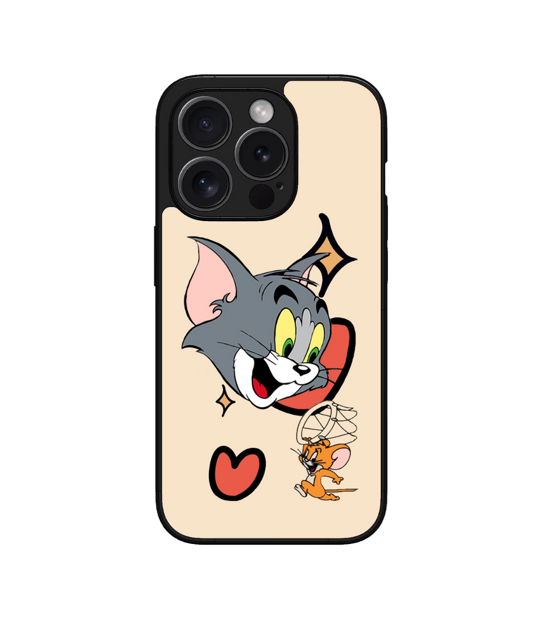 Tom & Jerry Custom Glossy Metal Bumper Case